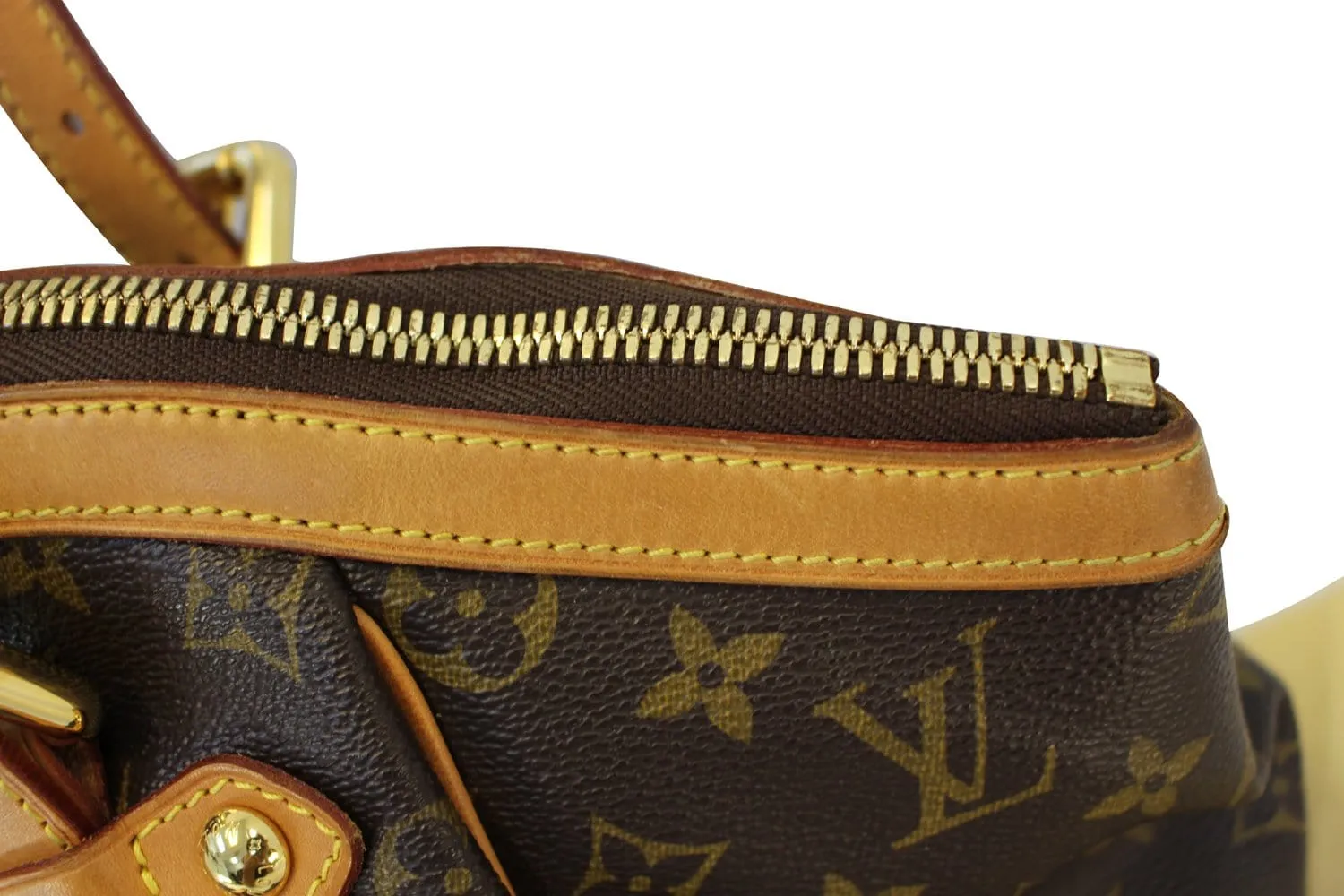 LOUIS VUITTON Monogram Canvas Tivoli GM Satchel Bag