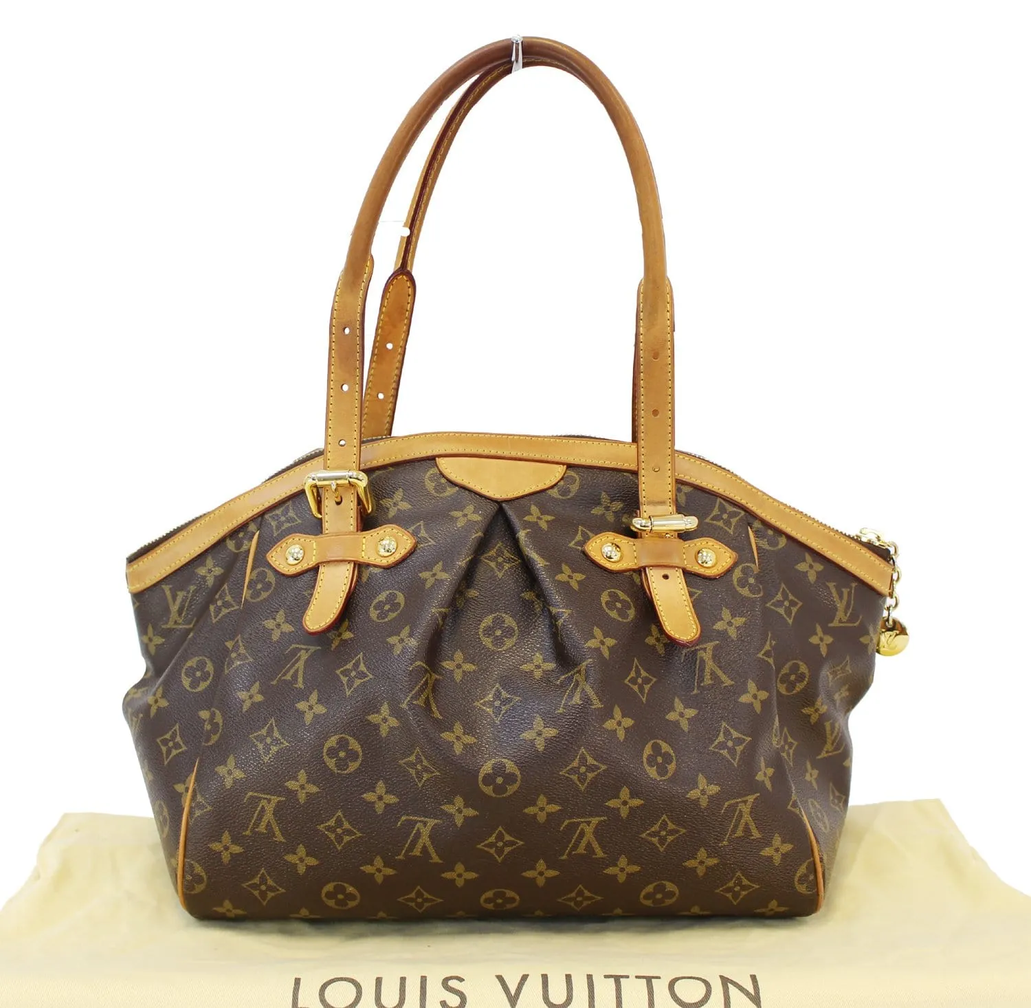 LOUIS VUITTON Monogram Canvas Tivoli GM Satchel Bag