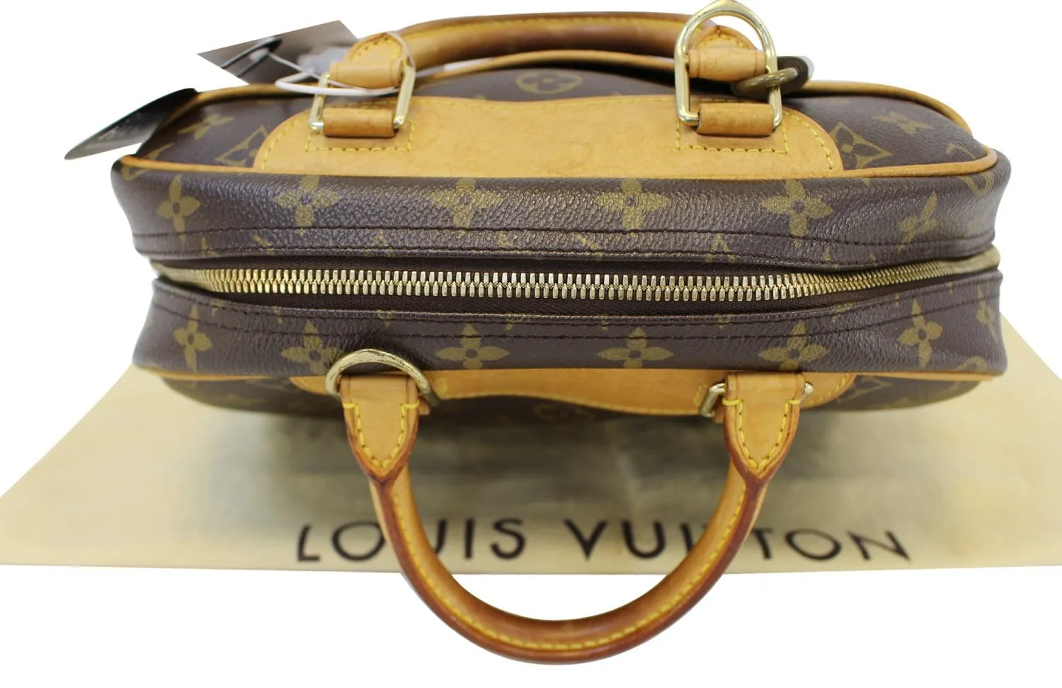 LOUIS VUITTON Monogram Canvas Trouville Satchel Bag - Final Call