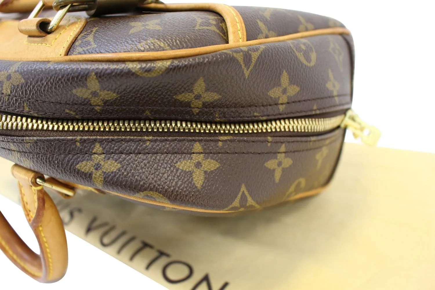 LOUIS VUITTON Monogram Canvas Trouville Satchel Bag - Final Call