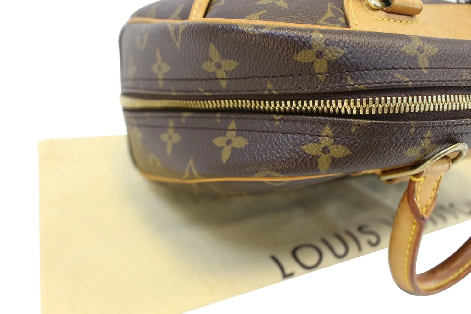 LOUIS VUITTON Monogram Canvas Trouville Satchel Bag - Final Call