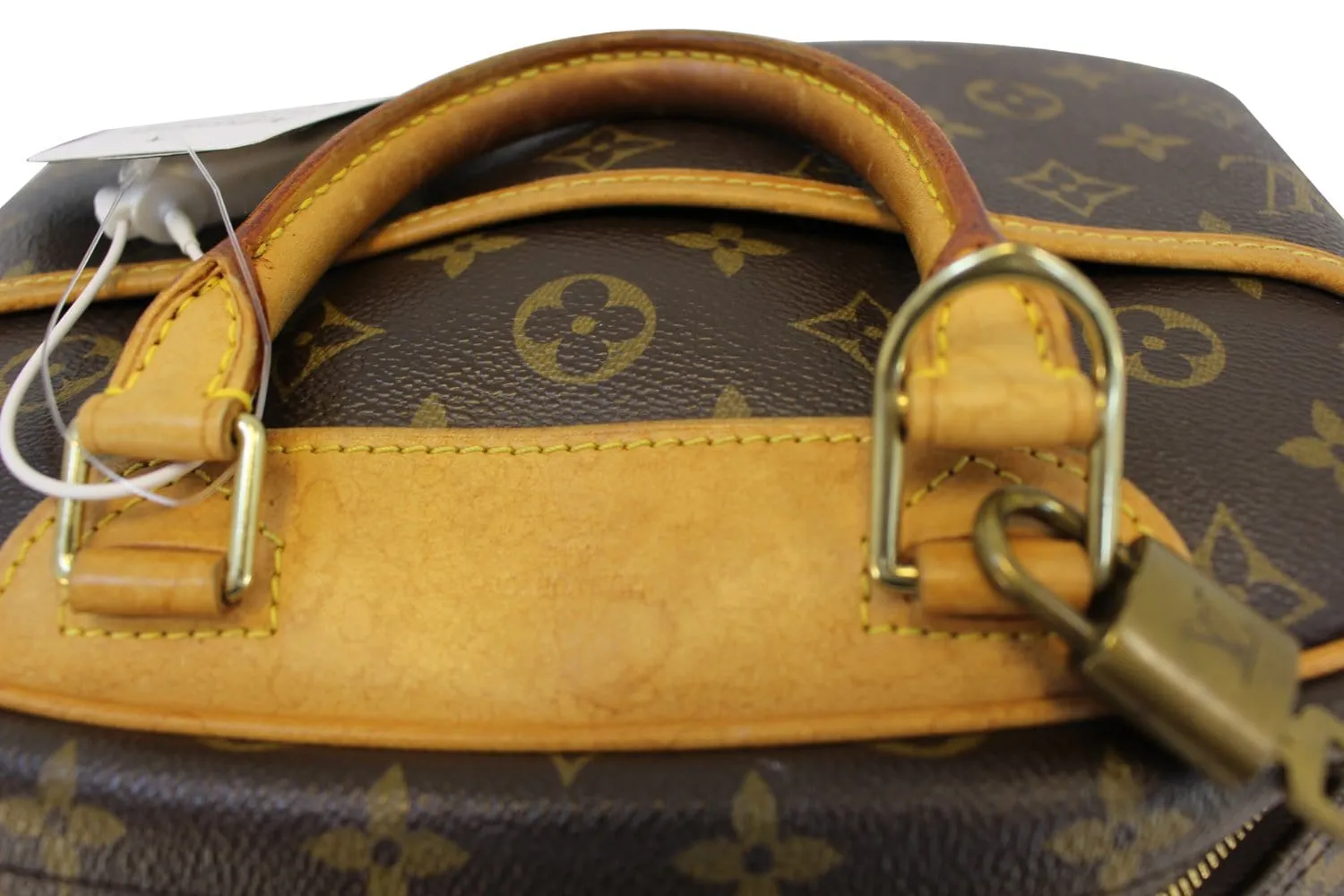 LOUIS VUITTON Monogram Canvas Trouville Satchel Bag - Final Call