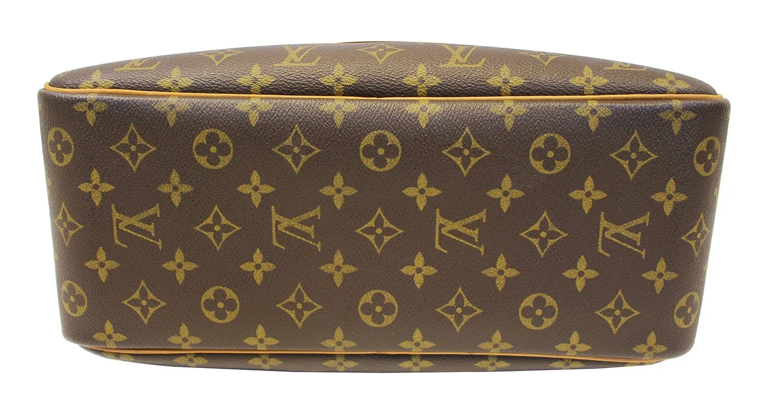 LOUIS VUITTON Monogram Deauville Boston Satchel Bag