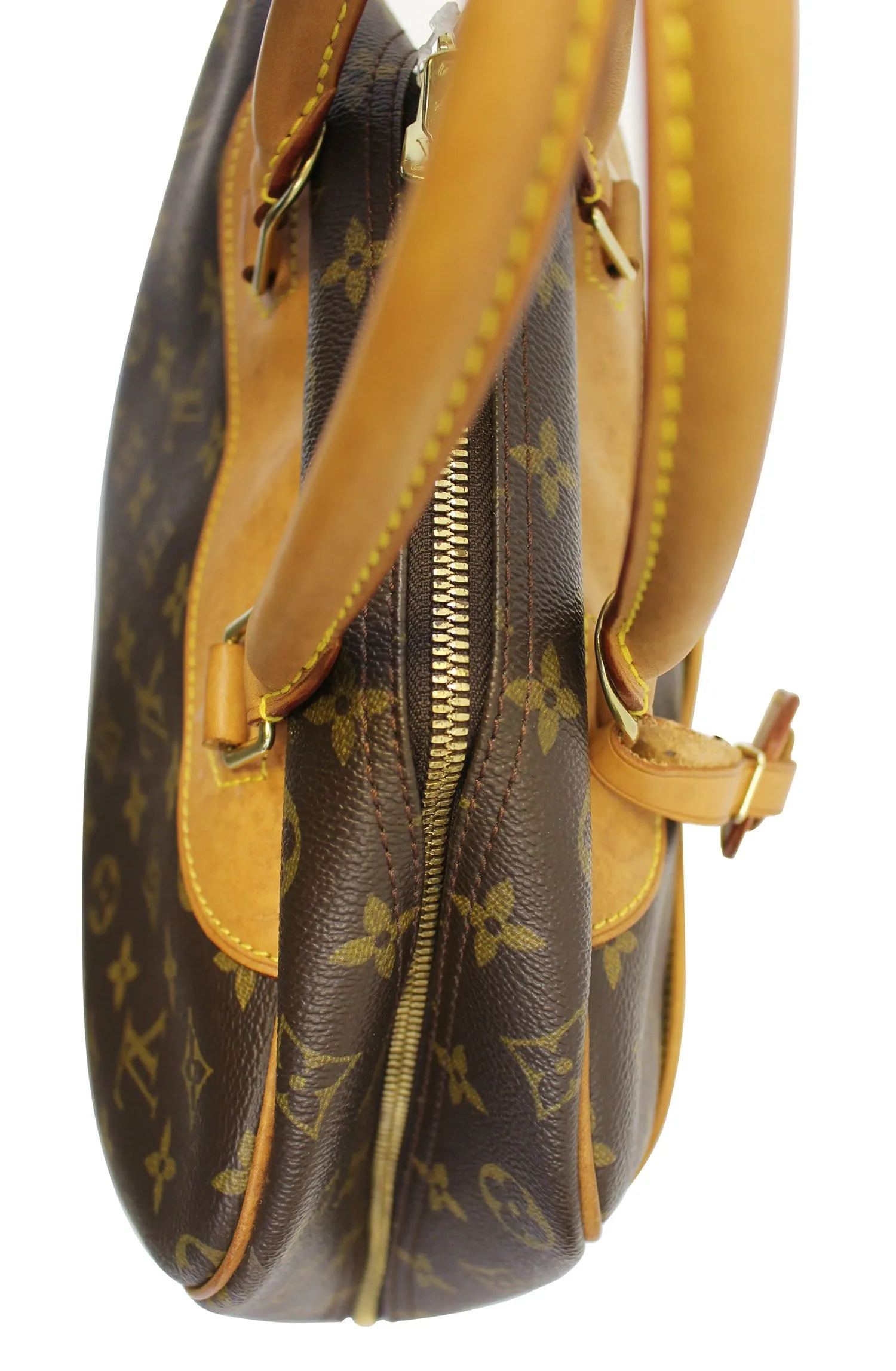 LOUIS VUITTON Monogram Deauville Boston Satchel Bag