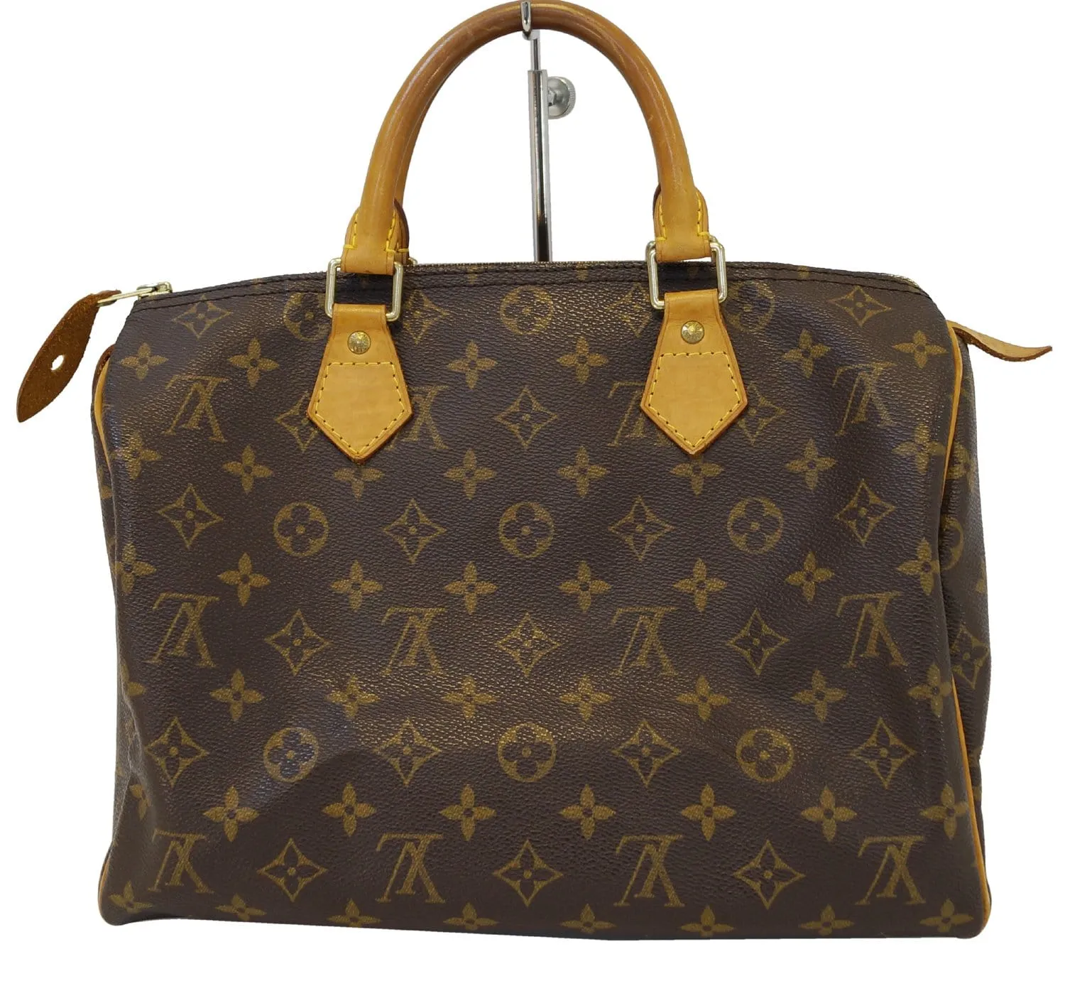 LOUIS VUITTON Monogram Speedy 30 Satchel Bag