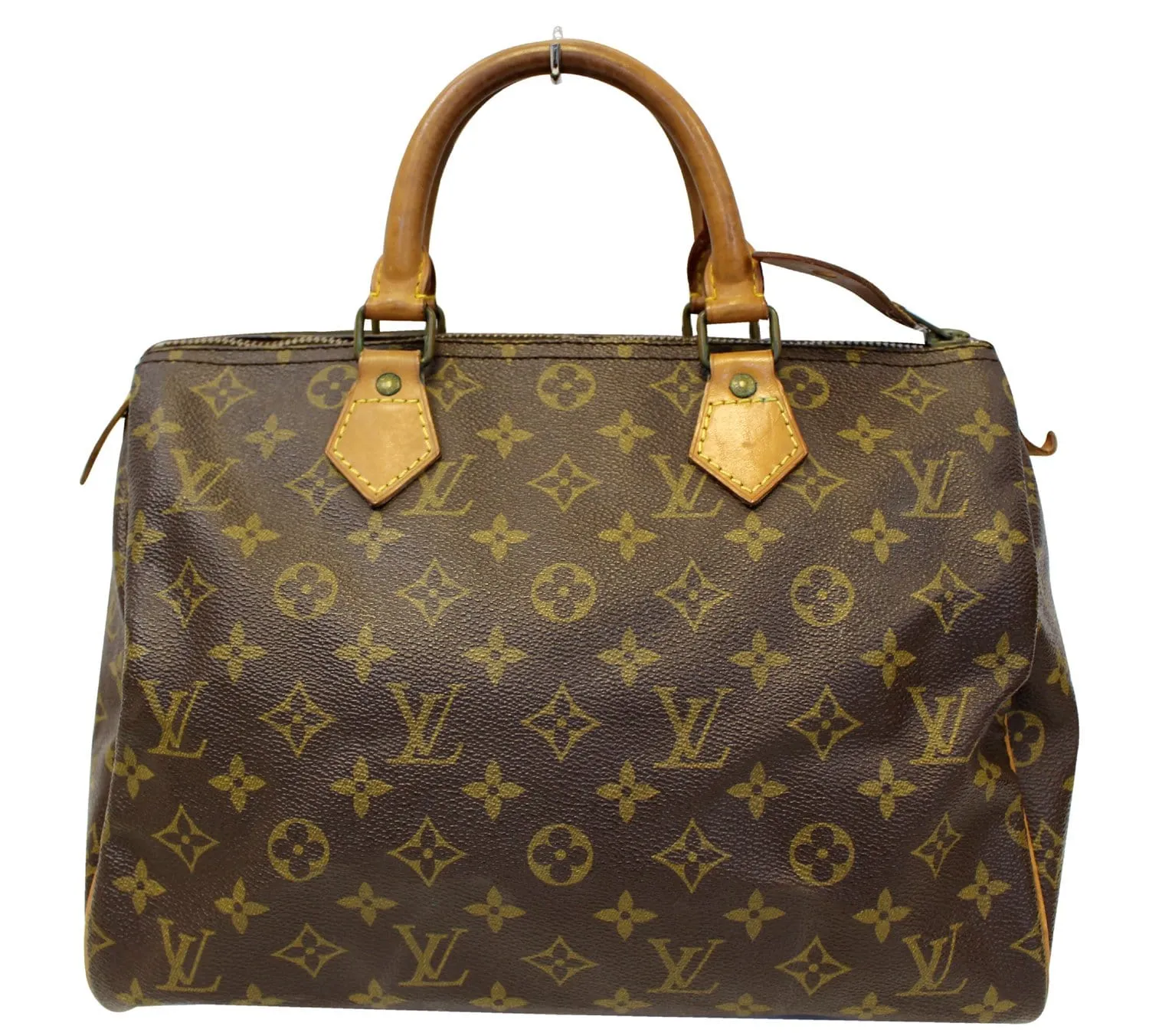 LOUIS VUITTON Monogram Speedy 30 Satchel Handbag