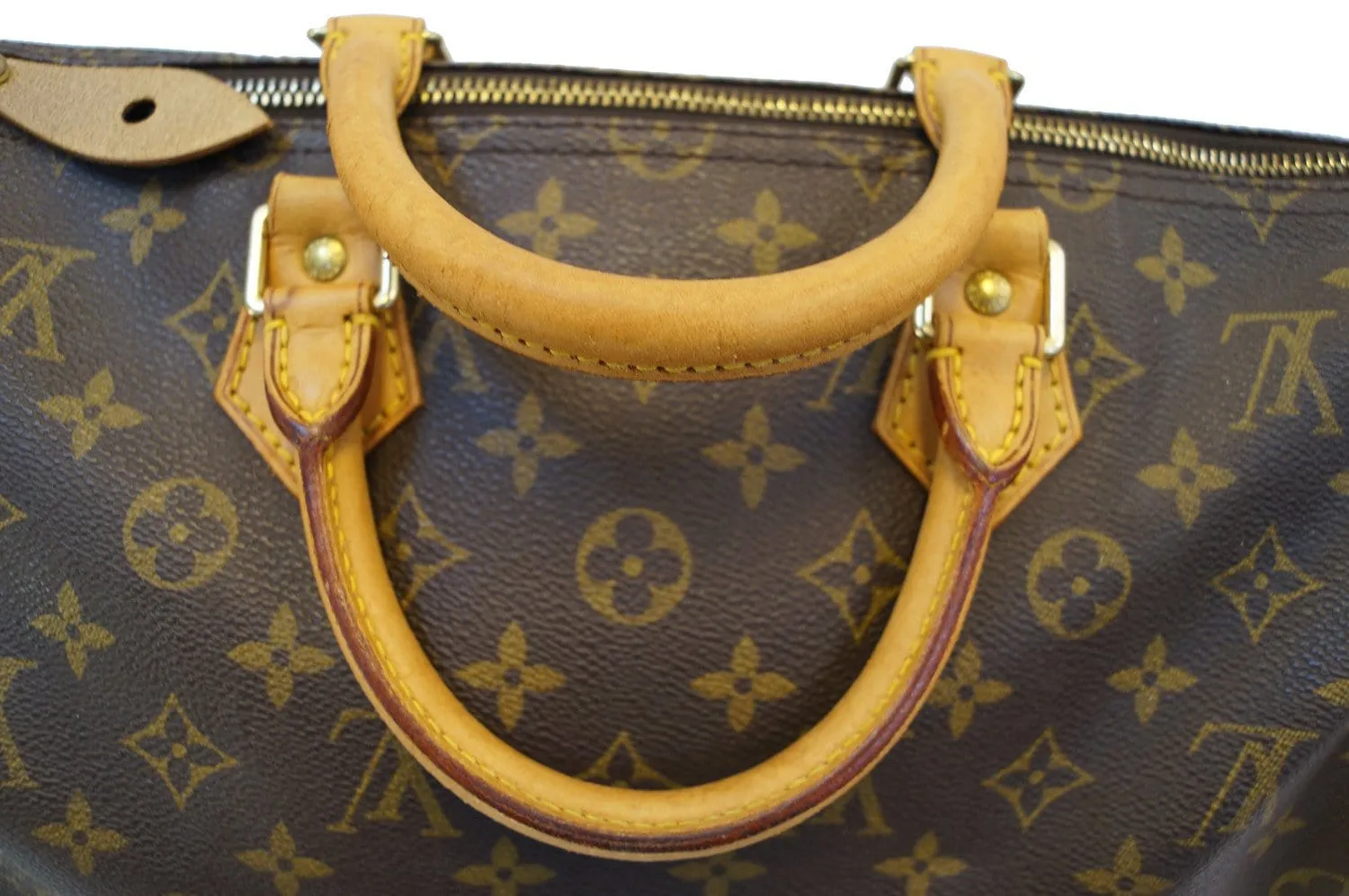 LOUIS VUITTON Monogram Speedy 35 HandBag