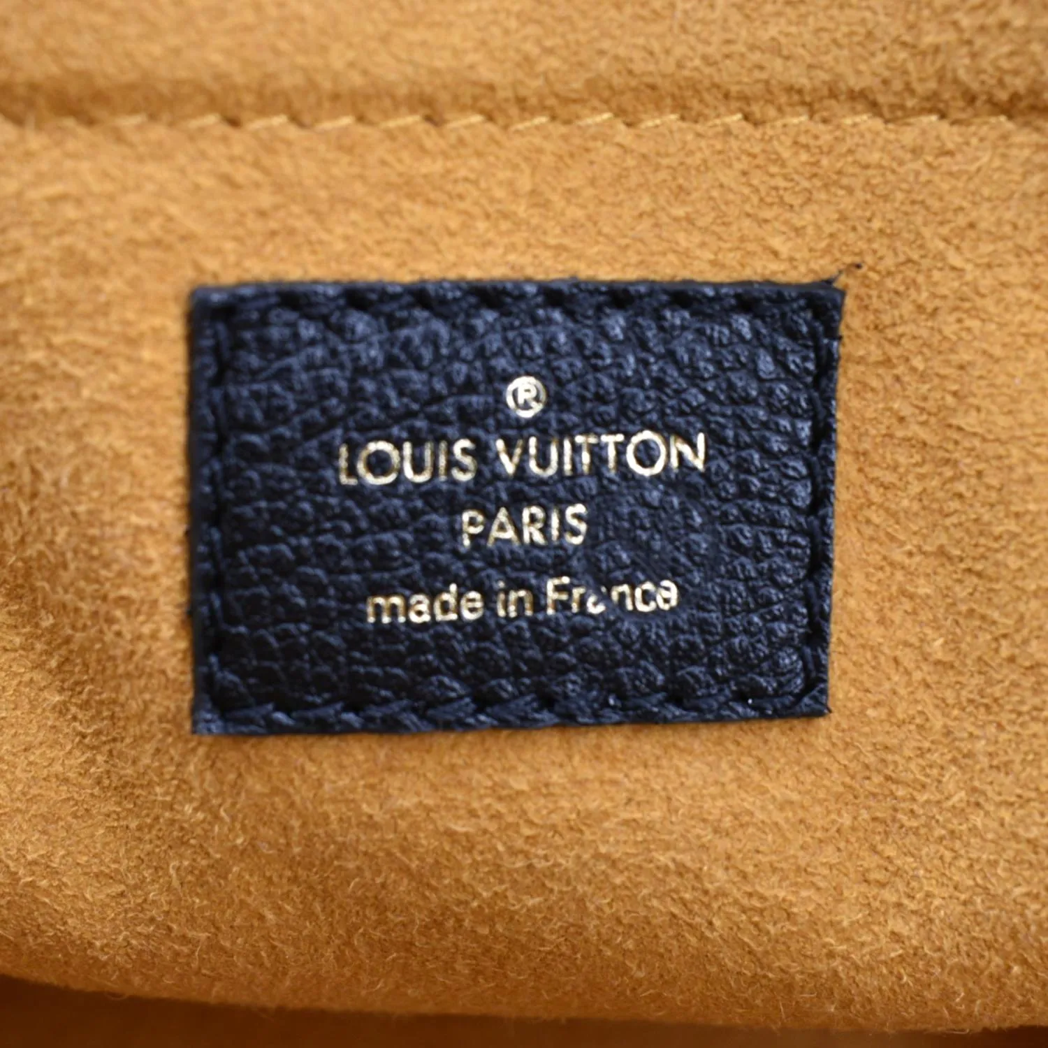 LOUIS VUITTON Neo Alma BB Monogram Empreinte Crossbody Bag Black