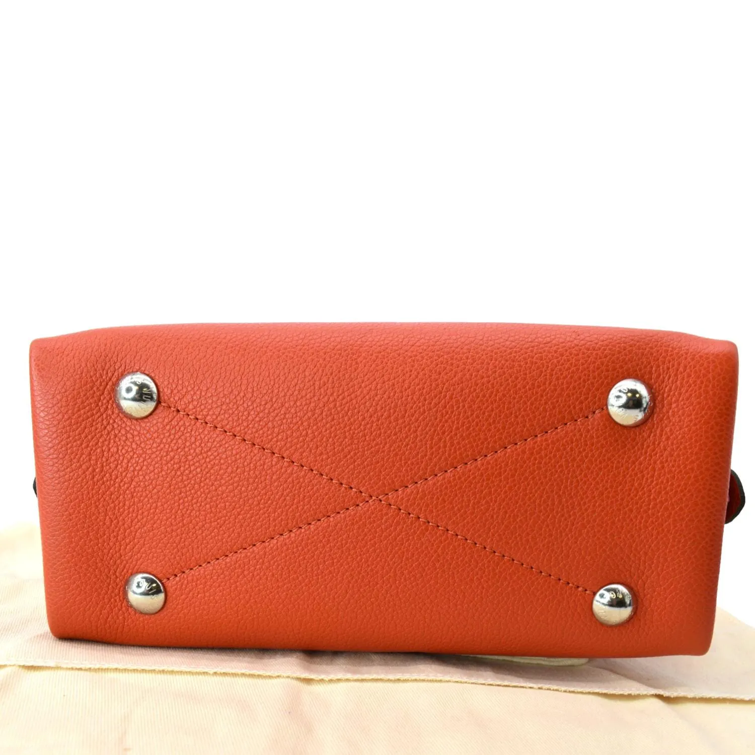 LOUIS VUITTON Neo Alma BB Monogram Empreinte Crossbody Bag Orange