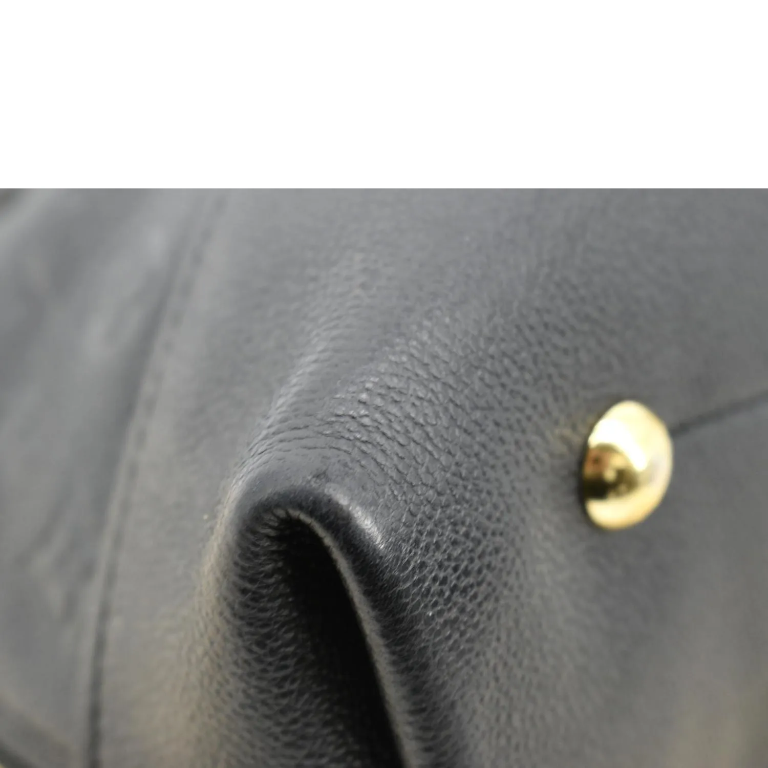 LOUIS VUITTON Neo Alma PM Monogram Empreinte Shoulder Bag Black