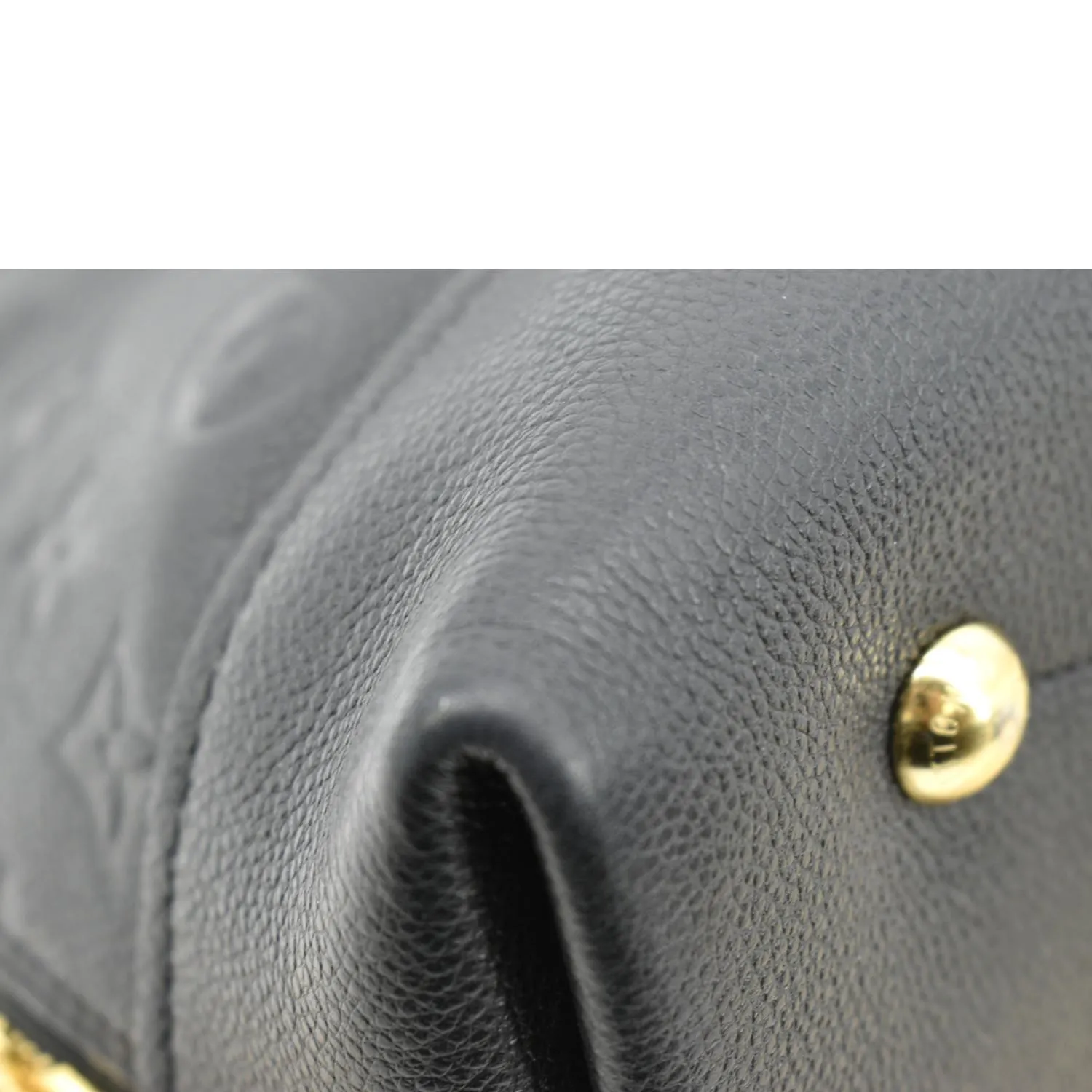 LOUIS VUITTON Neo Alma PM Monogram Empreinte Shoulder Bag Black