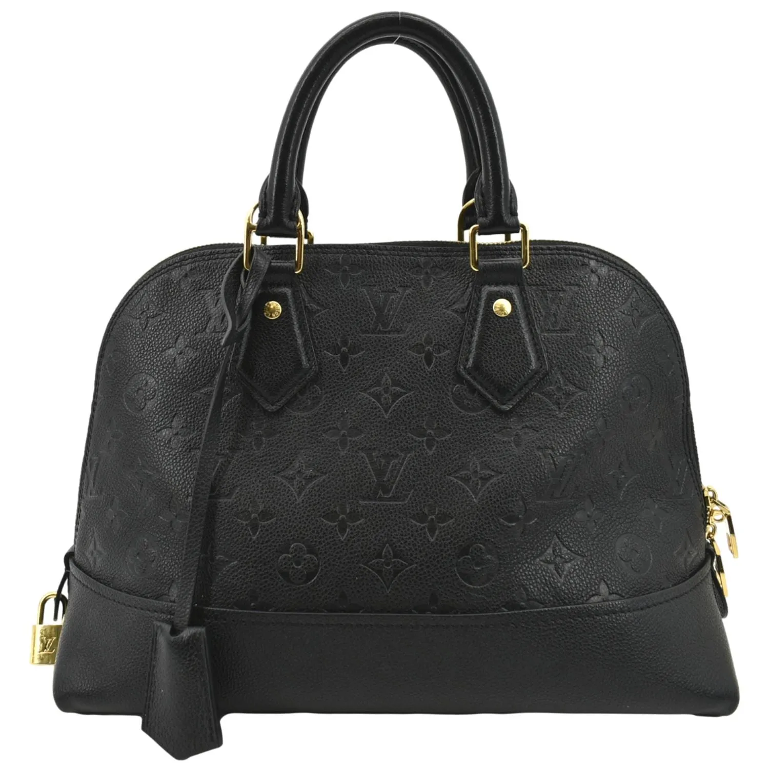 LOUIS VUITTON Neo Alma PM Monogram Empreinte Shoulder Bag Black