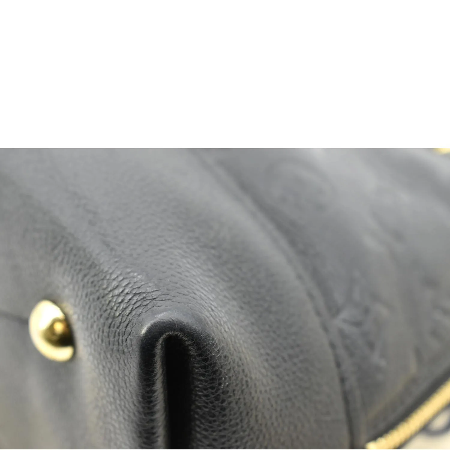 LOUIS VUITTON Neo Alma PM Monogram Empreinte Shoulder Bag Black