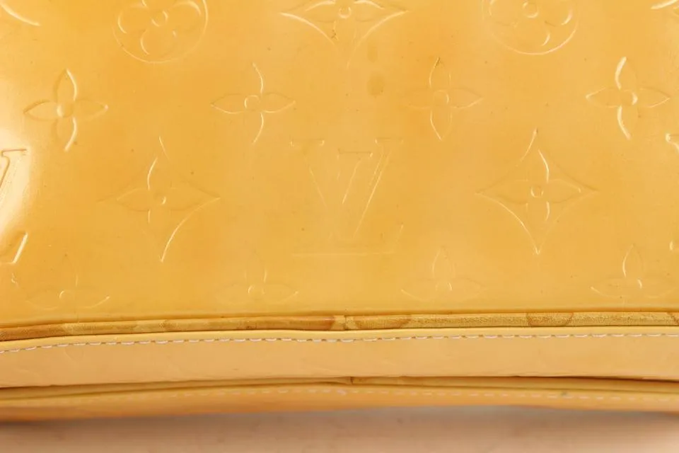 Louis Vuitton Orange Salmon Vernis Monogram Murray Backpack 225lv89