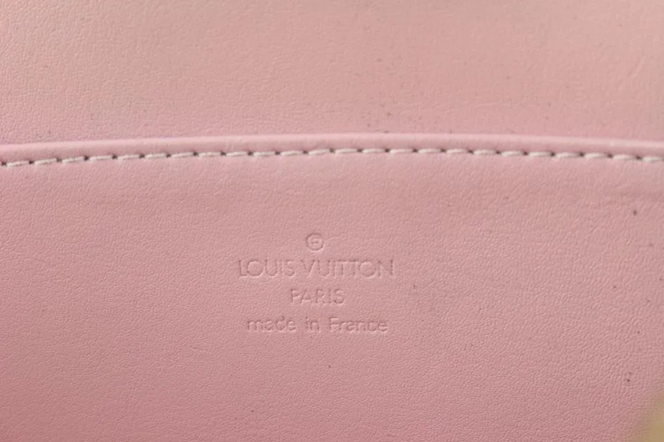 Louis Vuitton Orange Salmon Vernis Monogram Murray Backpack 225lv89