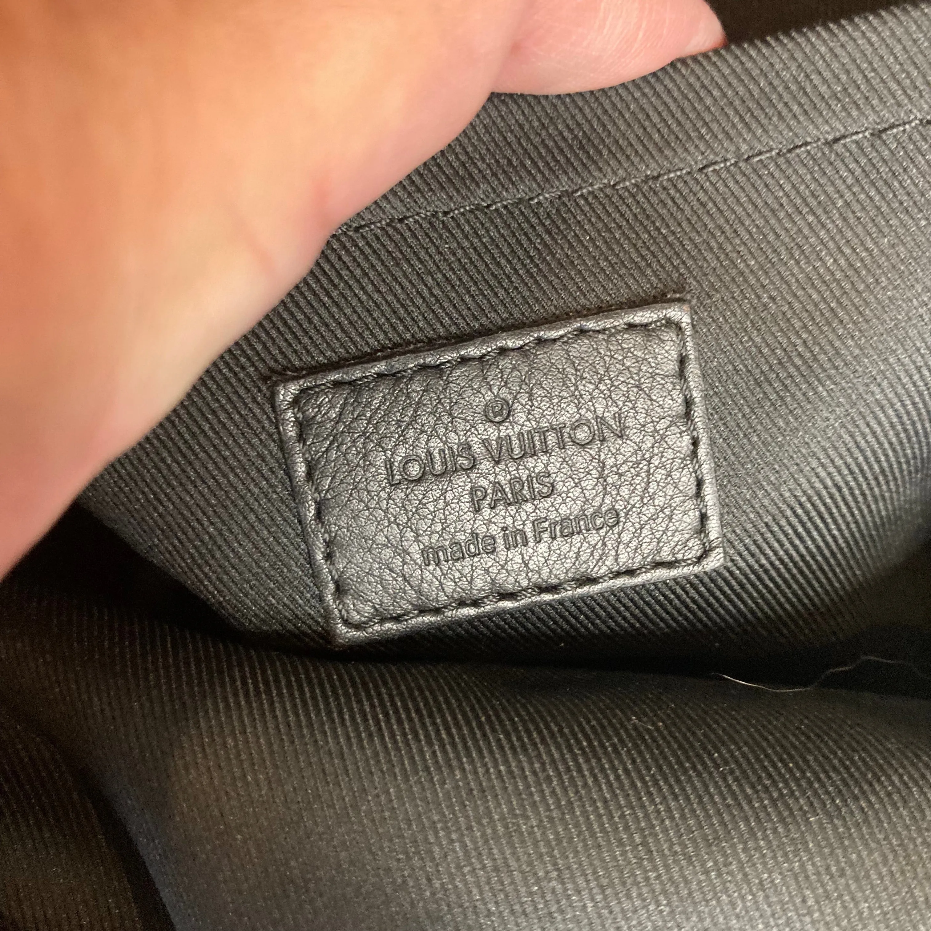 LOUIS VUITTON Reverse Monogram Palm Springs Backpack