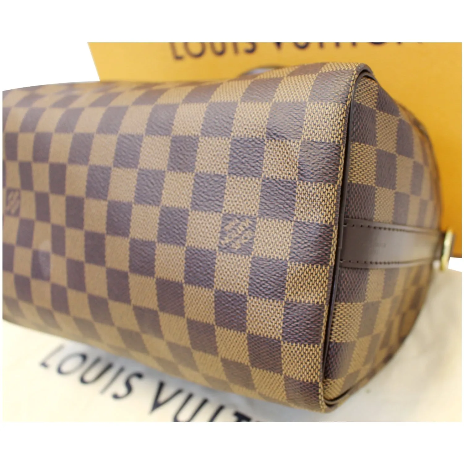 LOUIS VUITTON Speedy 25 Bandouliere Damier Ebene Shoulder Bag