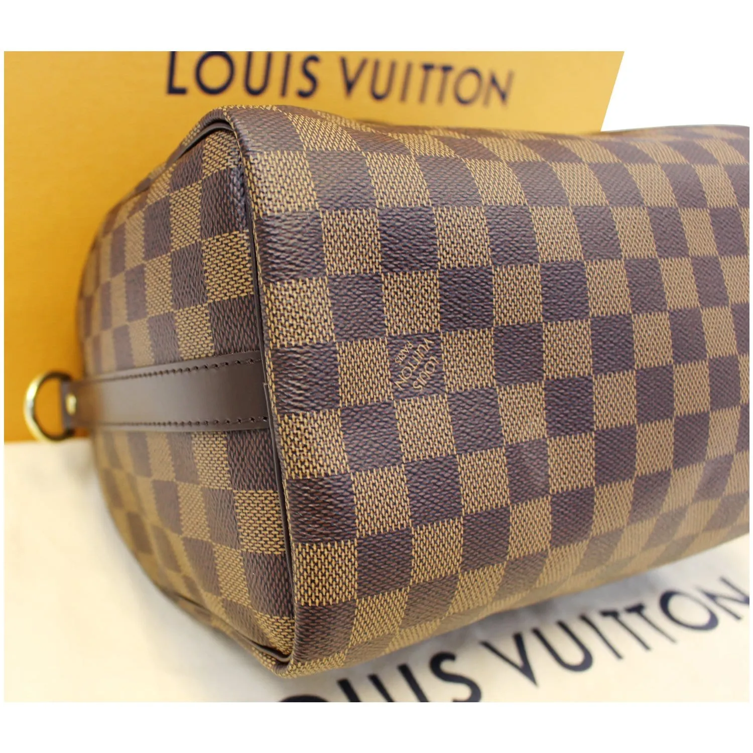 LOUIS VUITTON Speedy 25 Bandouliere Damier Ebene Shoulder Bag