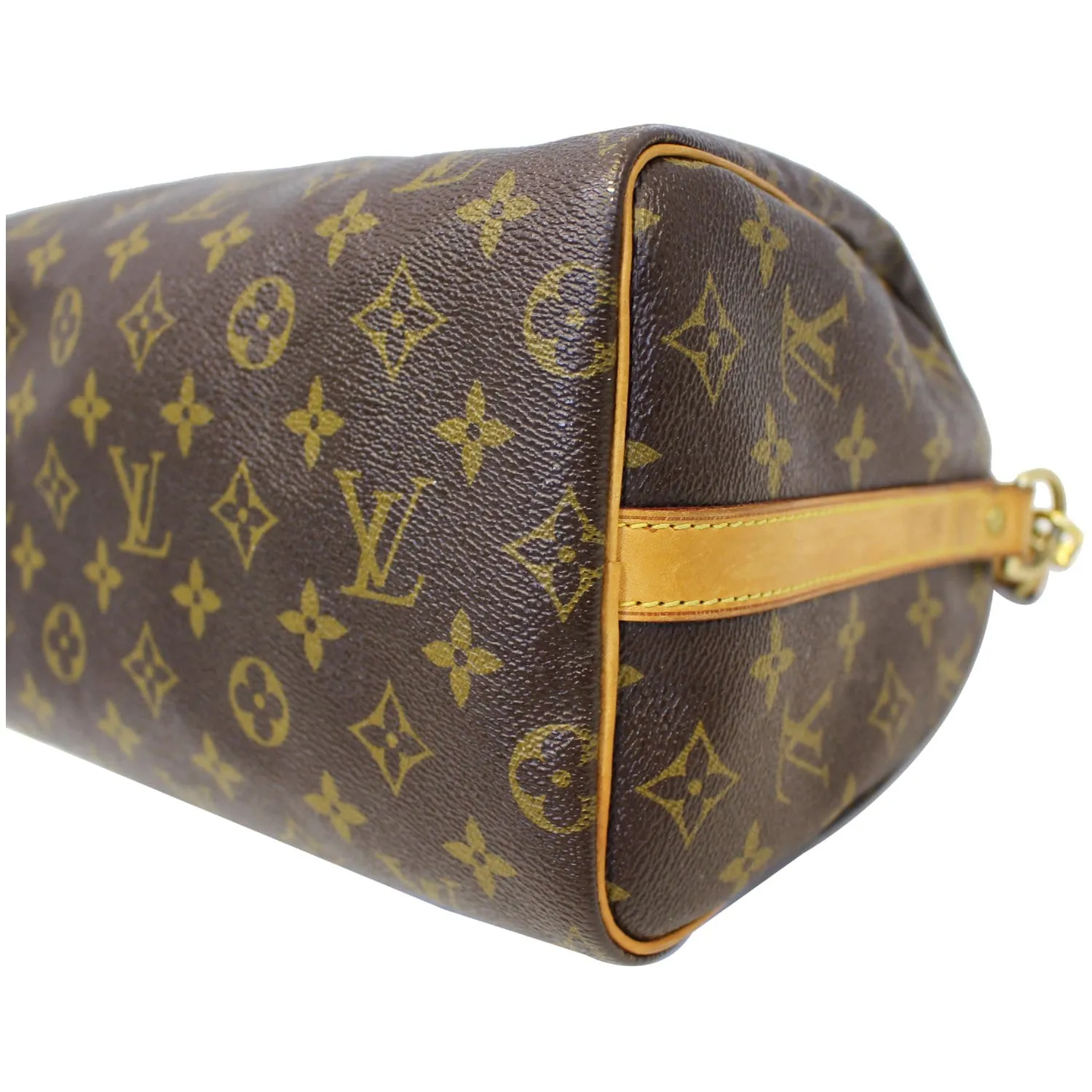 LOUIS VUITTON Speedy 25 Bandouliere Monogram Canvas Shoulder Bag Brown