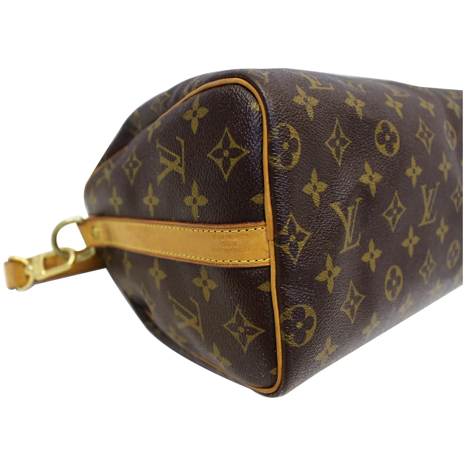 LOUIS VUITTON Speedy 25 Bandouliere Monogram Canvas Shoulder Bag Brown