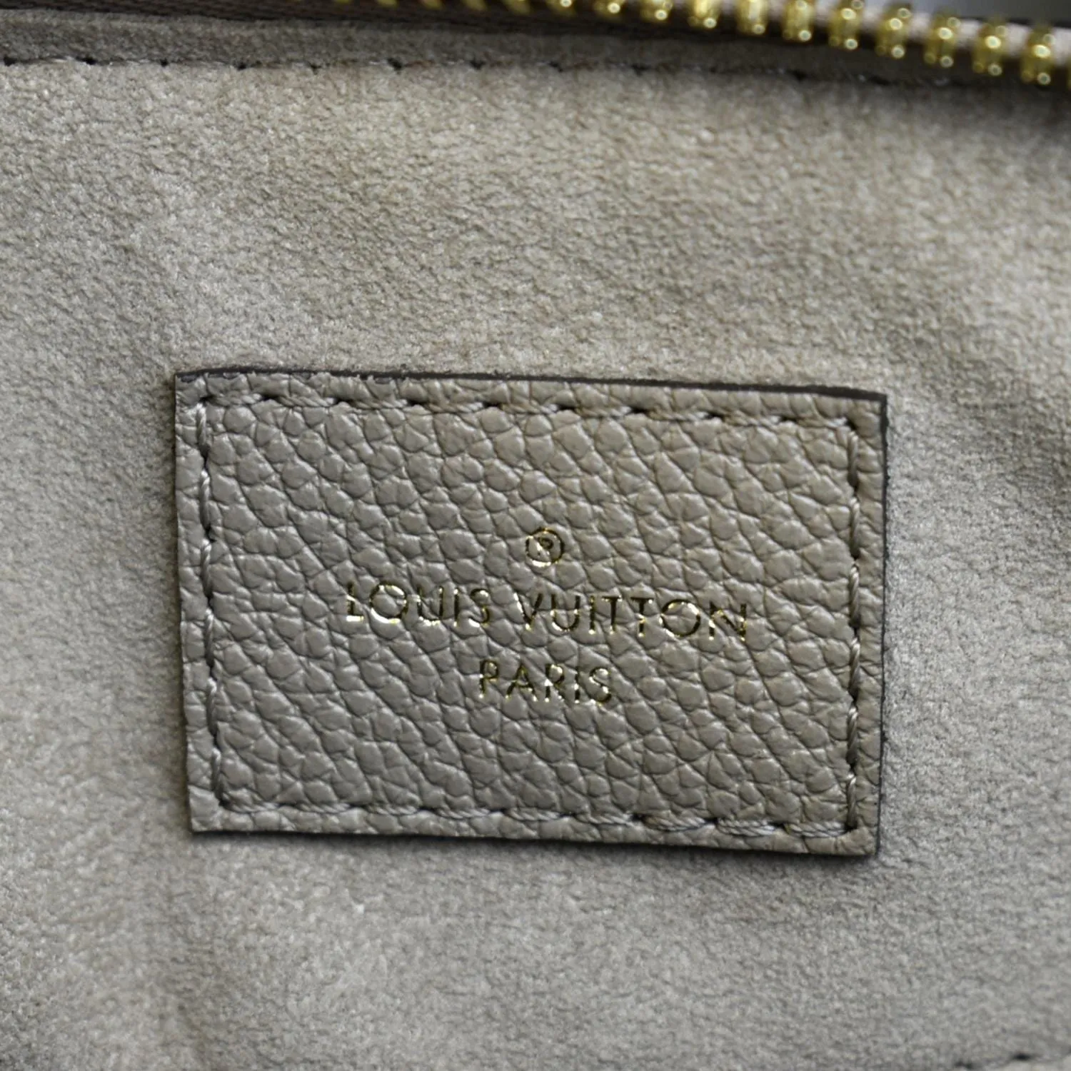 LOUIS VUITTON Speedy 25 Bandouliere Monogram Empreinte Shoulder Bag Tourterelle