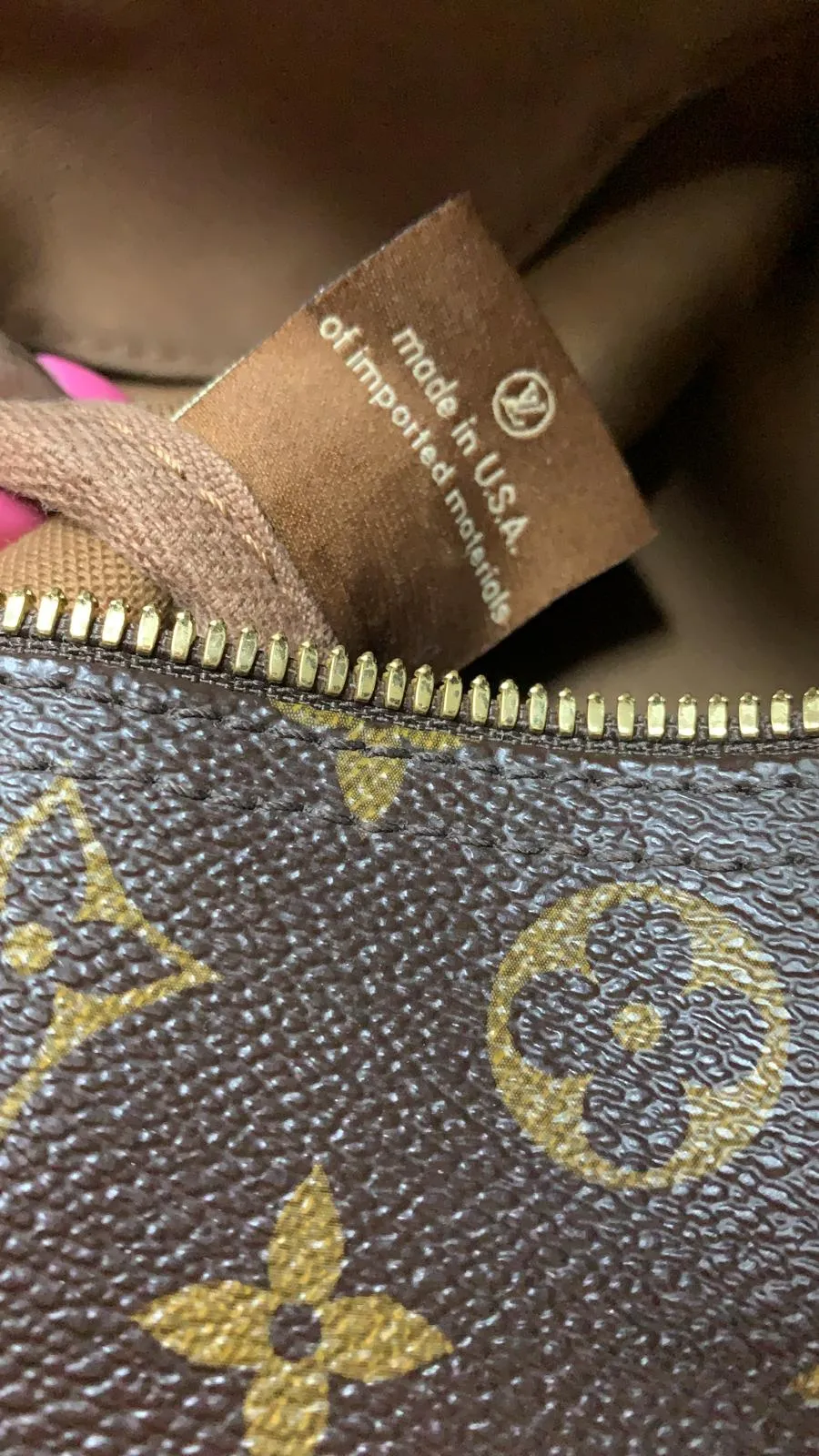 LOUIS VUITTON Speedy 30 Bandouliere Monogram Canvas Shoulder Bag Brown