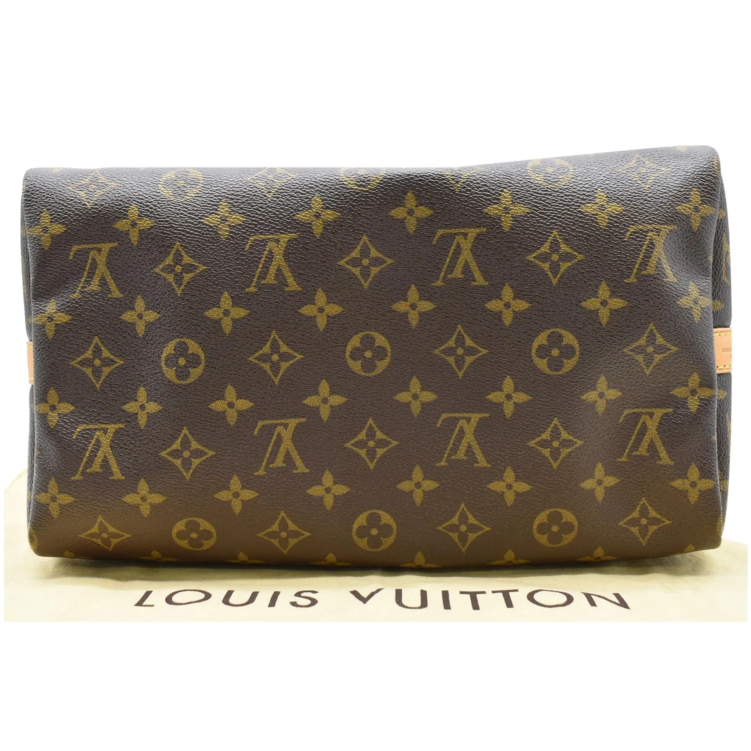 LOUIS VUITTON Speedy 30 Bandouliere Monogram Canvas Shoulder Bag Brown