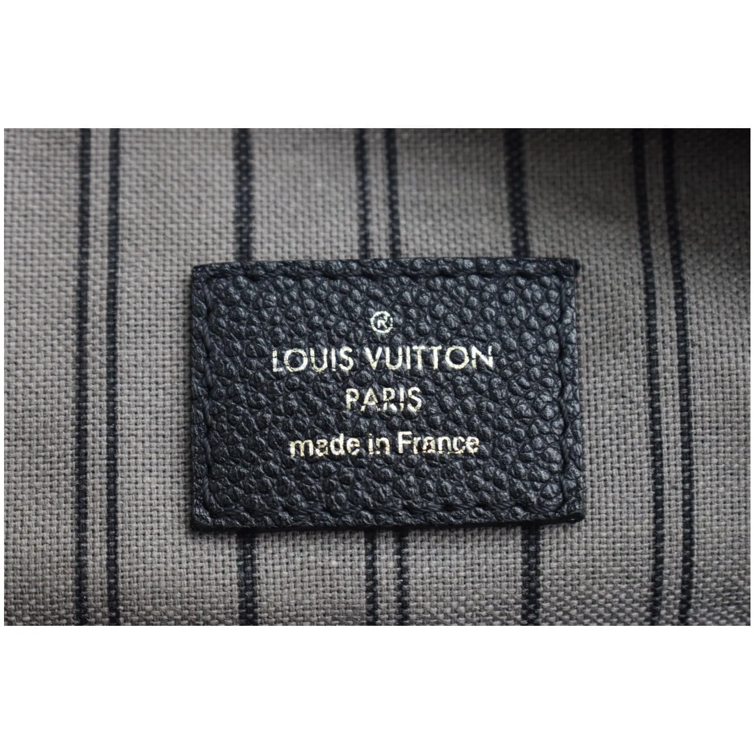 LOUIS VUITTON Speedy 30 Bandouliere Monogram Empreinte Leather Shoulder Bag Black