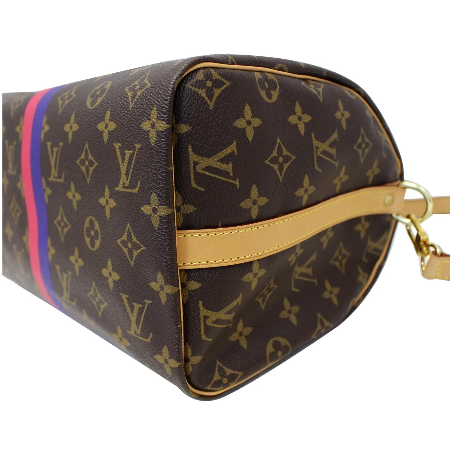 Louis Vuitton Speedy 30 Mon Bandouliere Monogram Canvas Shoulder Bag Brown