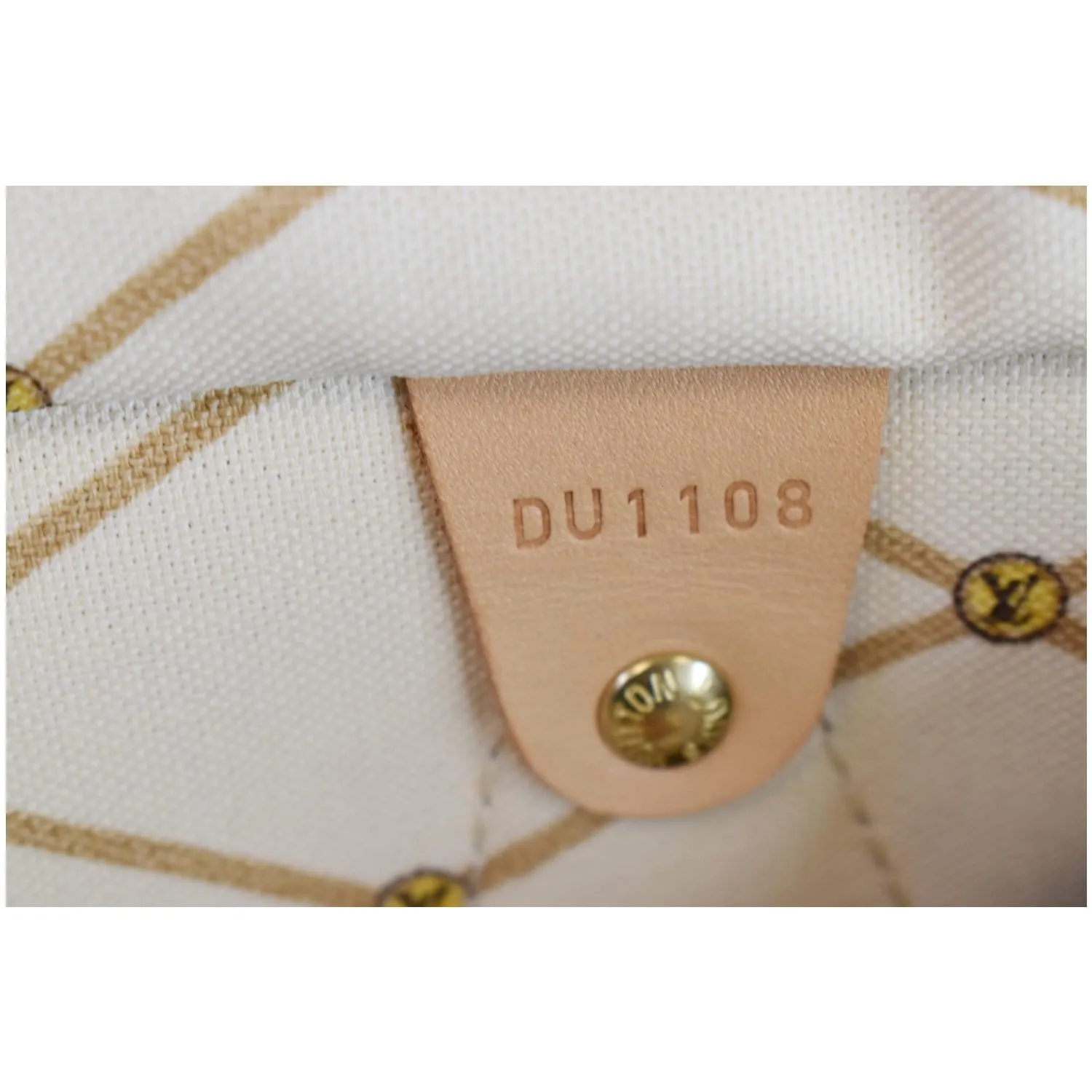 LOUIS VUITTON Trunks Speedy 30 Bandouliere Damier Azur Shoulder Bag White