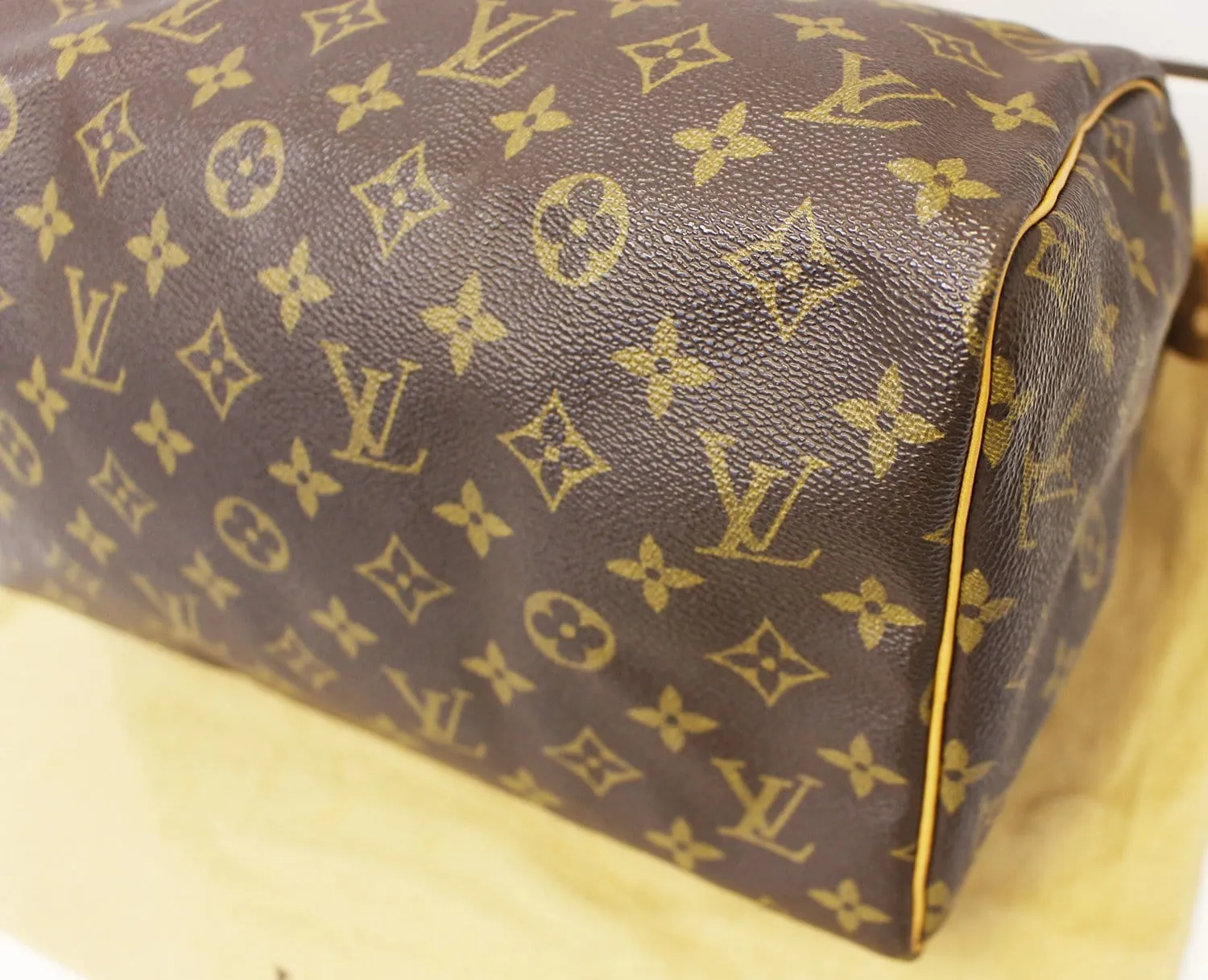 LOUIS VUITTON Used Handbag Monogram Speedy 30 Satchel