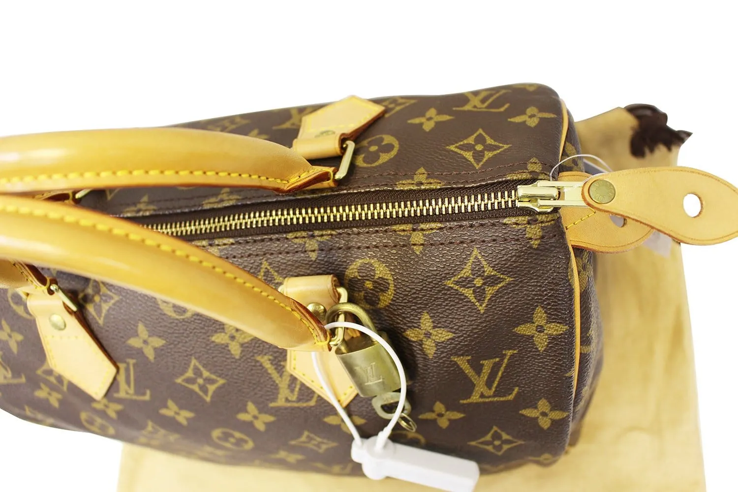 LOUIS VUITTON Used Handbag Monogram Speedy 30 Satchel