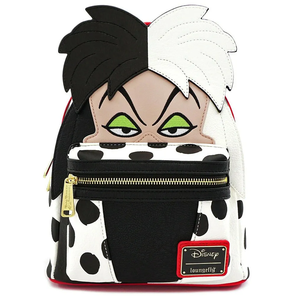 Loungefly Disney Cruella de Vil 101 Dalmations Mini Backpack