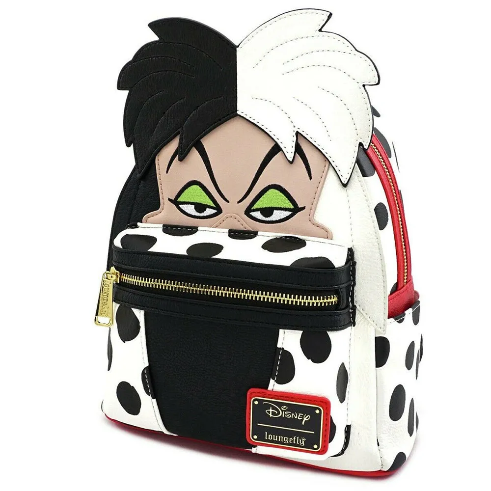 Loungefly Disney Cruella de Vil 101 Dalmations Mini Backpack