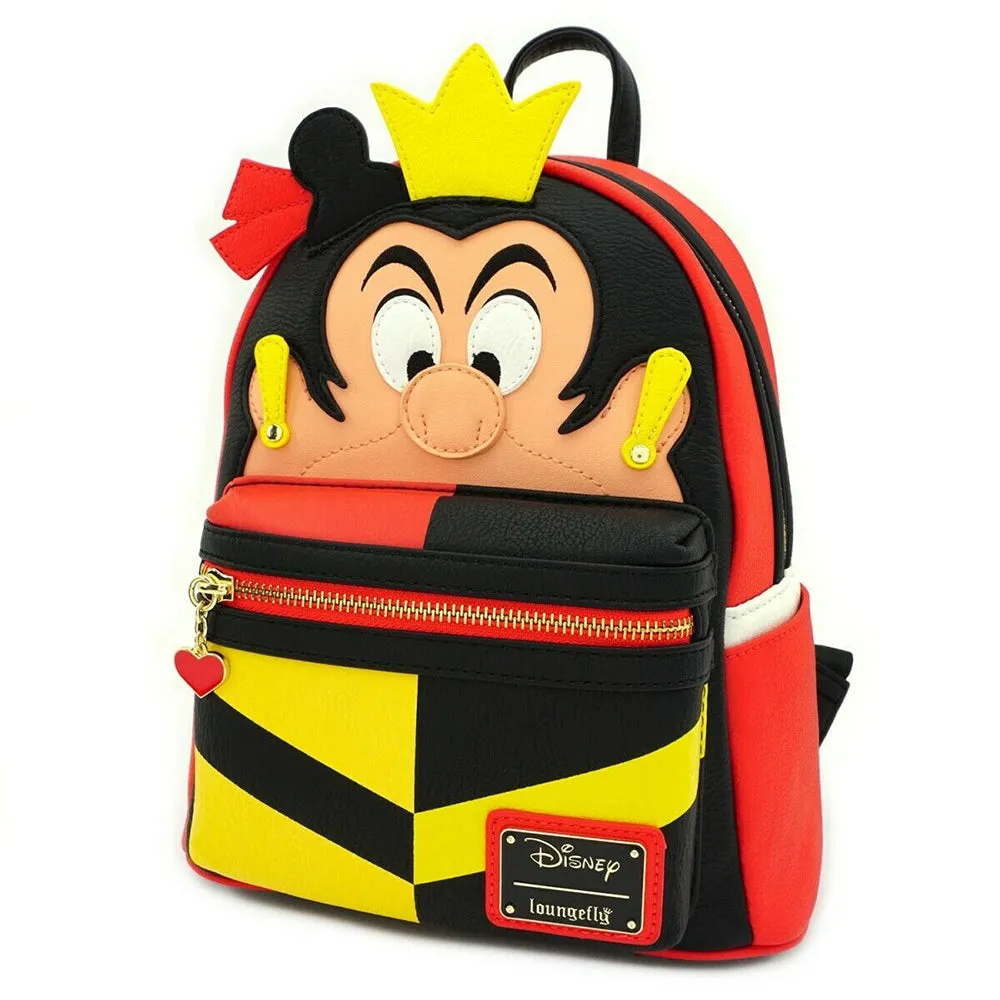 Loungefly Disney Queen of Hearts Alice in Wonderland Mini Backpack