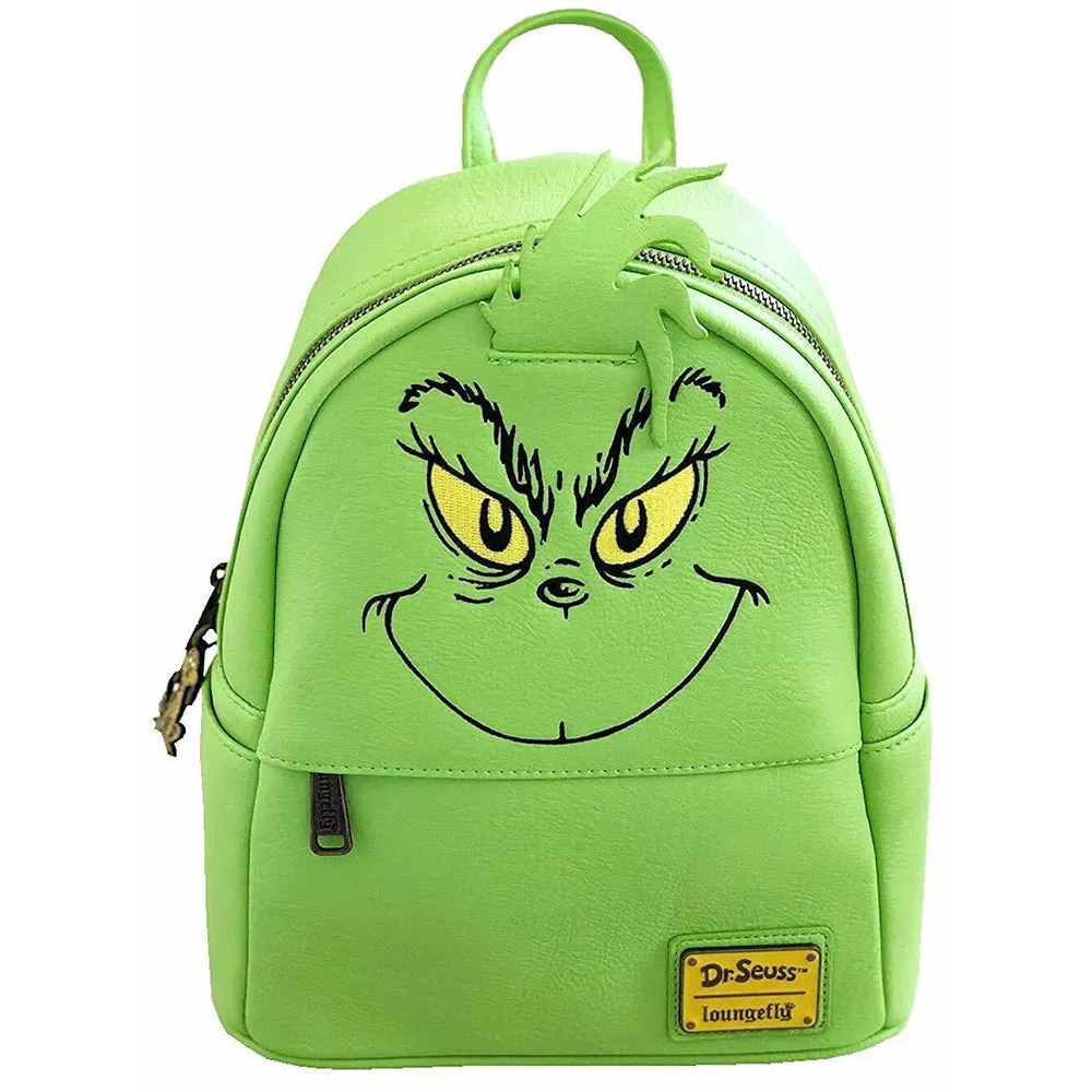 Loungefly The Grinch Dr Suess Mini Backpack
