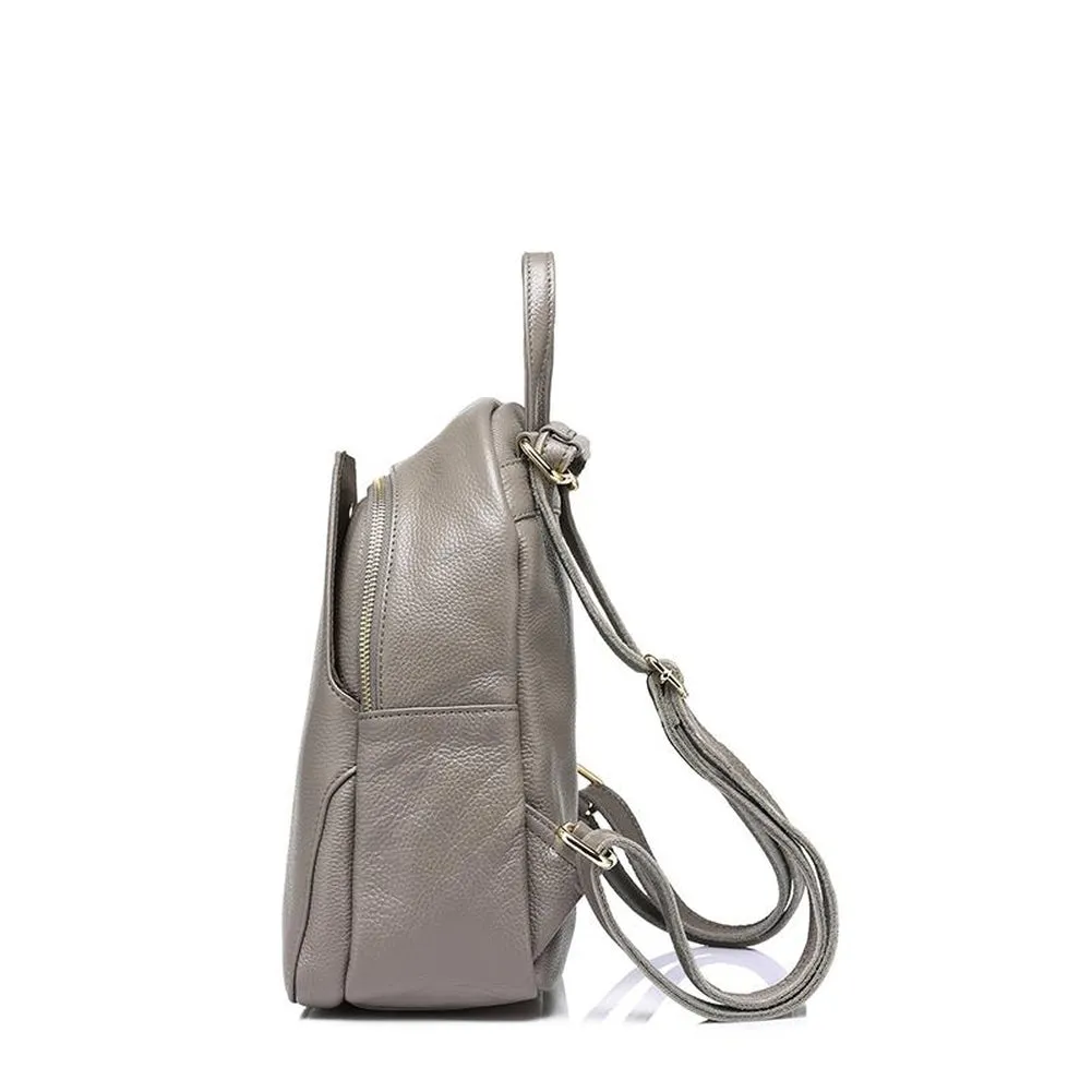 <bold>Fashion Backpack <br>Genuine-Leather
