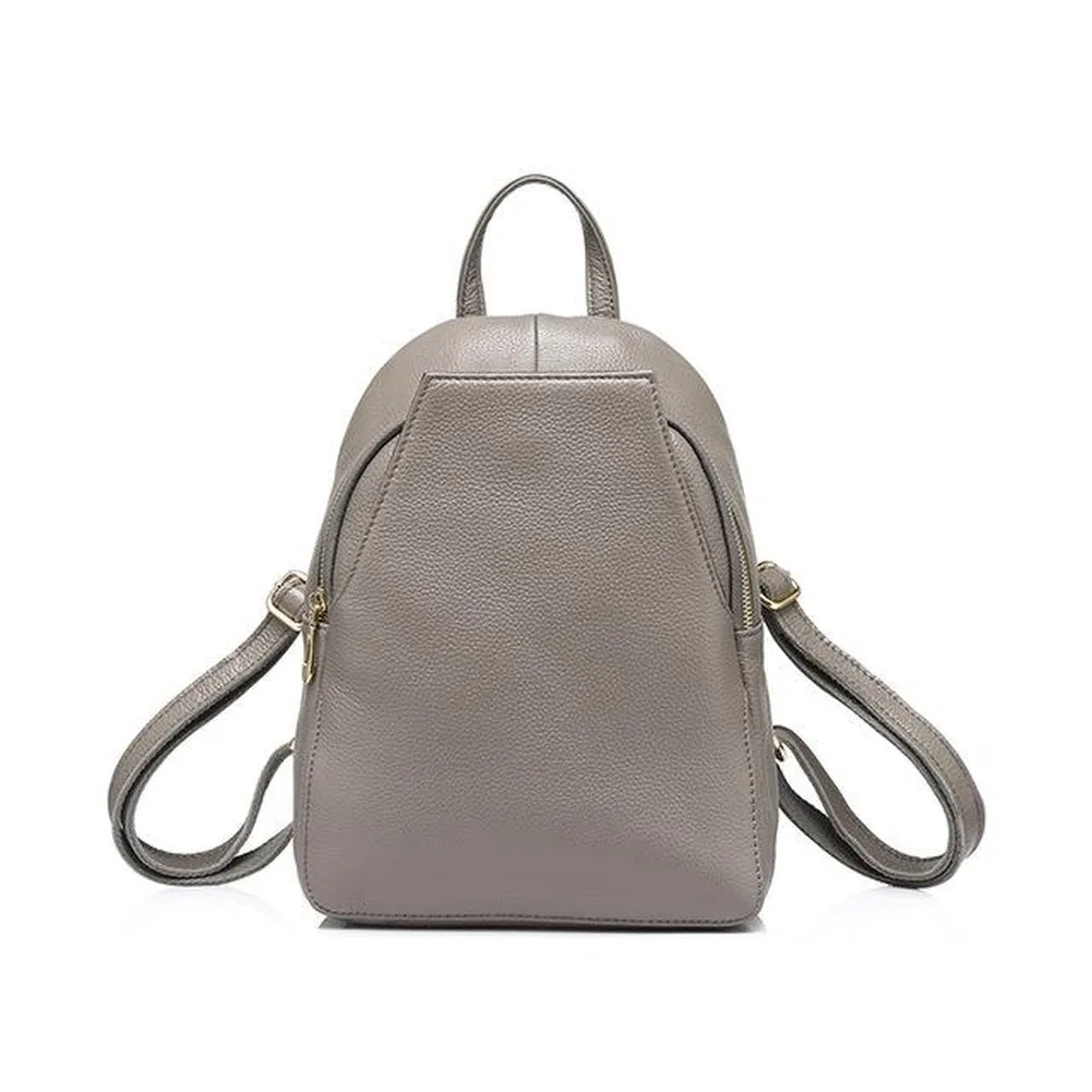 <bold>Fashion Backpack <br>Genuine-Leather
