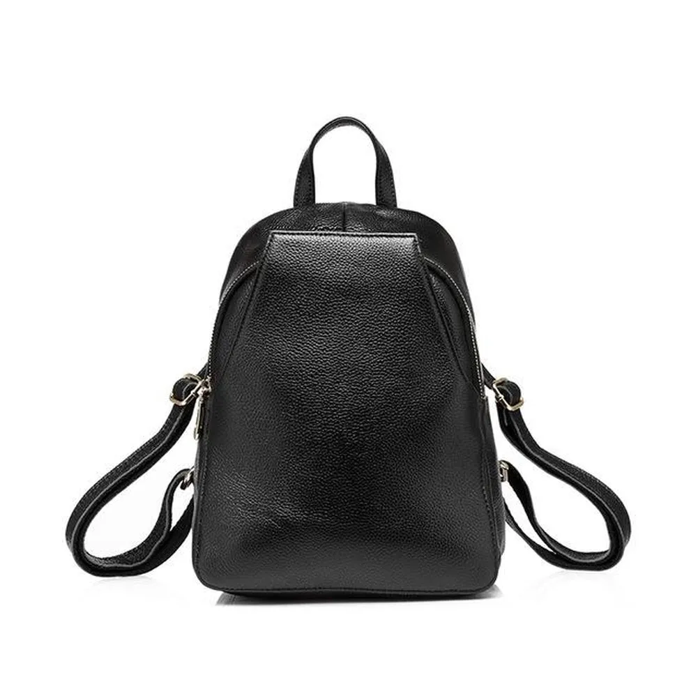 <bold>Fashion Backpack <br>Genuine-Leather