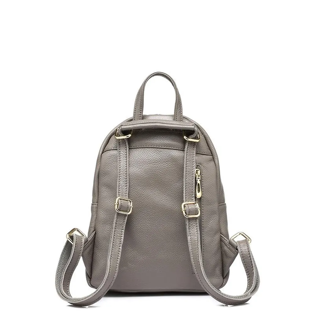 <bold>Fashion Backpack <br>Genuine-Leather