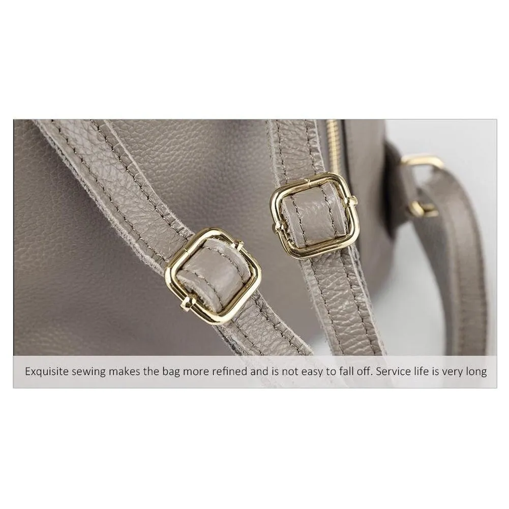 <bold>Fashion Backpack <br>Genuine-Leather