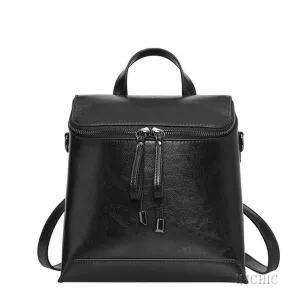 <bold>Fashion Backpack  <br>Genuine-Leather