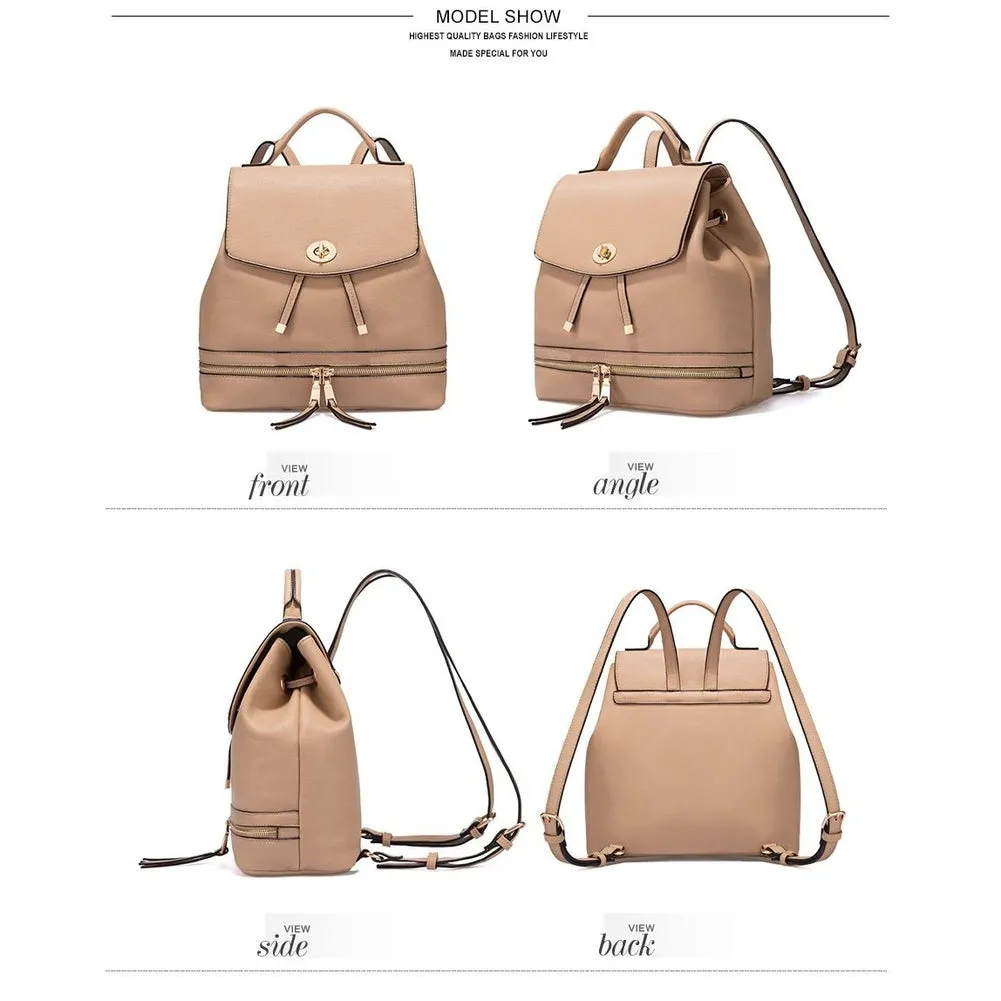 <bold>Fashion Backpack <br>Vegan-Leather