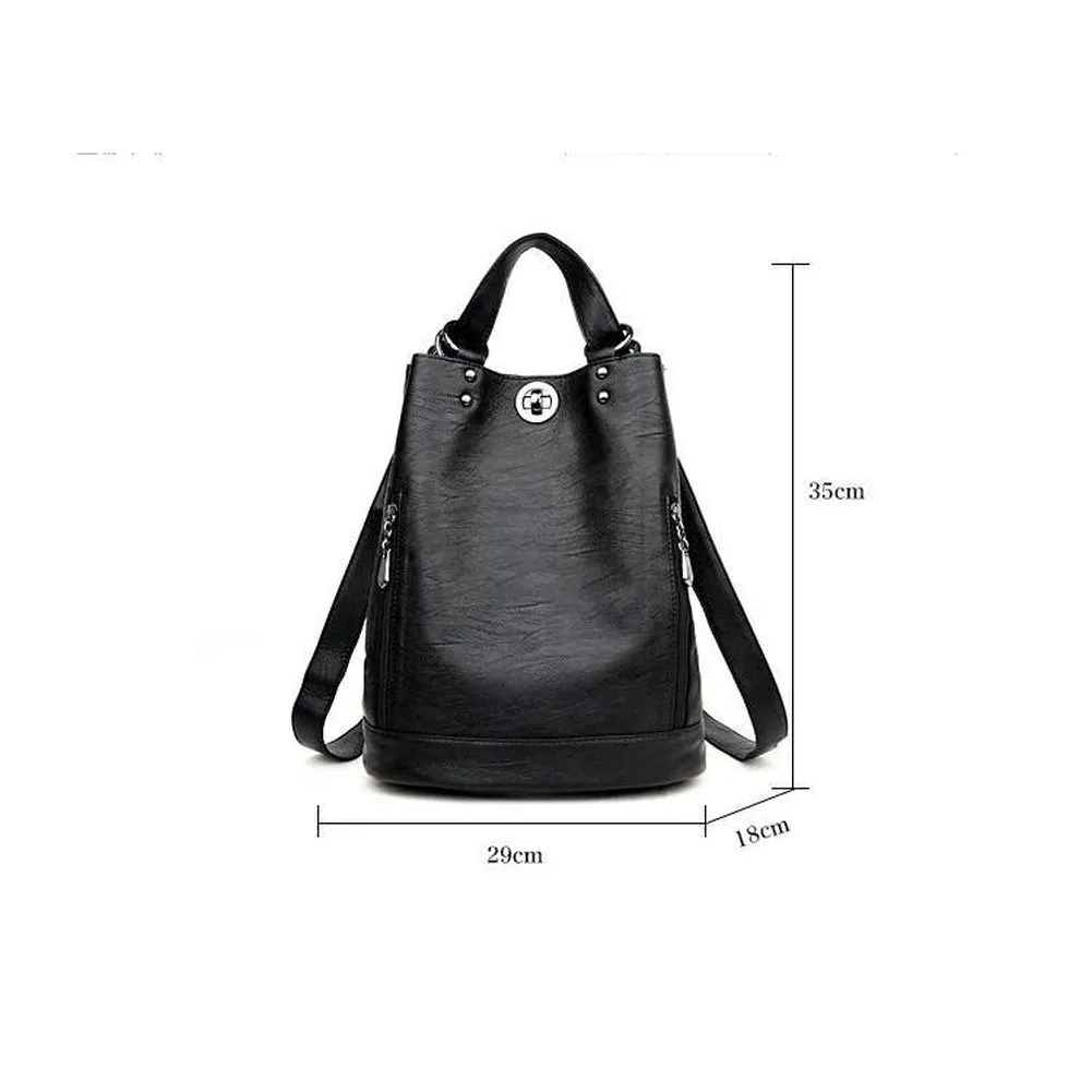 <bold>Fashion Backpack  <br>Vegan-Leather