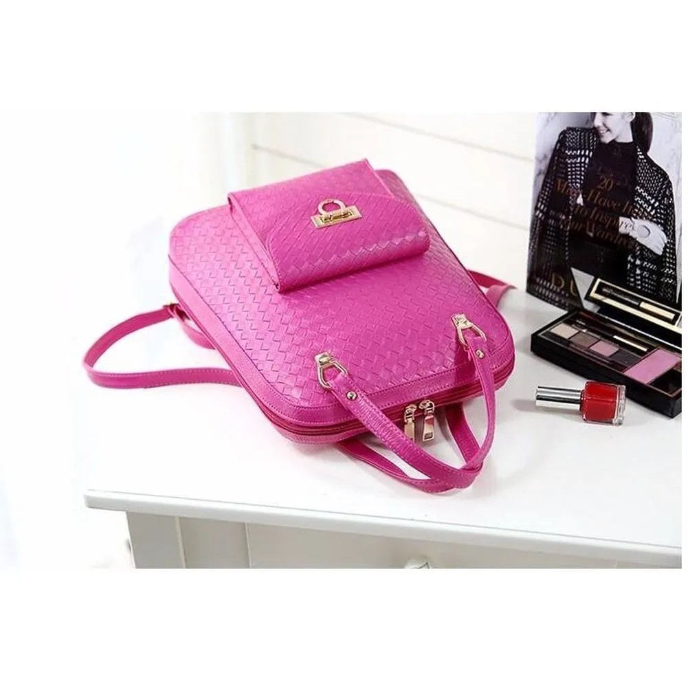 <bold>Fashion Backpack  <br>Vegan-Leather