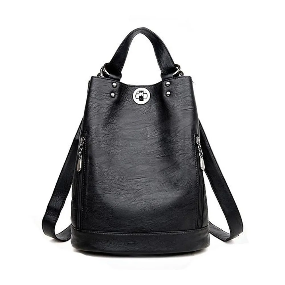 <bold>Fashion Backpack  <br>Vegan-Leather