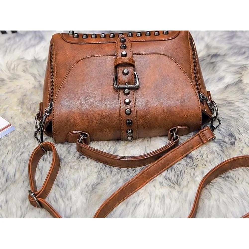 <bold>Messenger / Crossbody Bag <br>Vegan-Leather