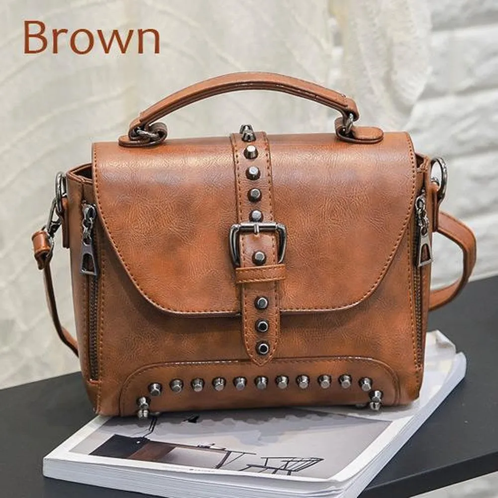 <bold>Messenger / Crossbody Bag <br>Vegan-Leather