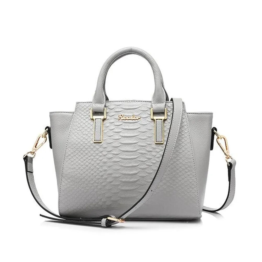 <bold>Messenger / Tote Bag <br>Genuine-Leather