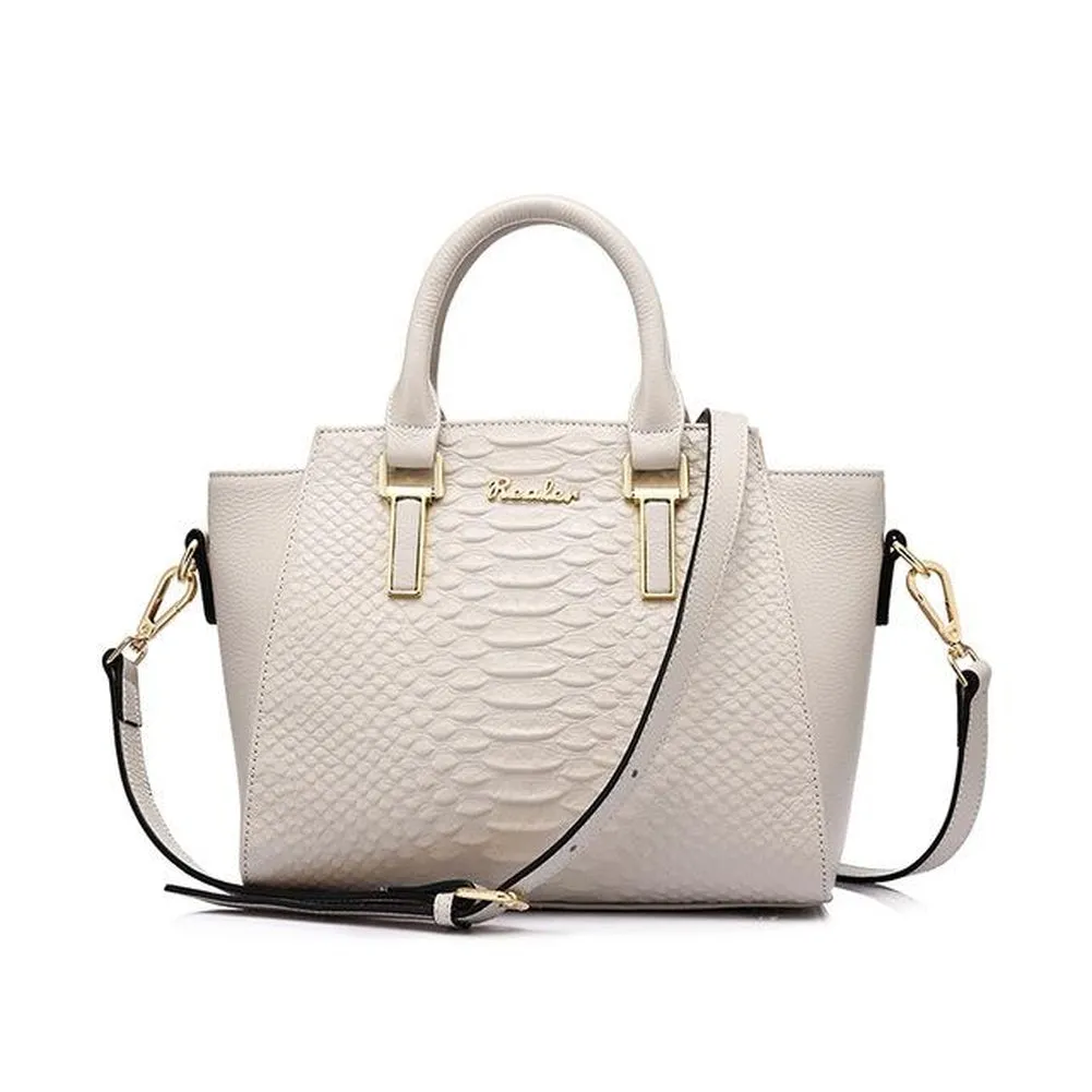 <bold>Messenger / Tote Bag <br>Genuine-Leather